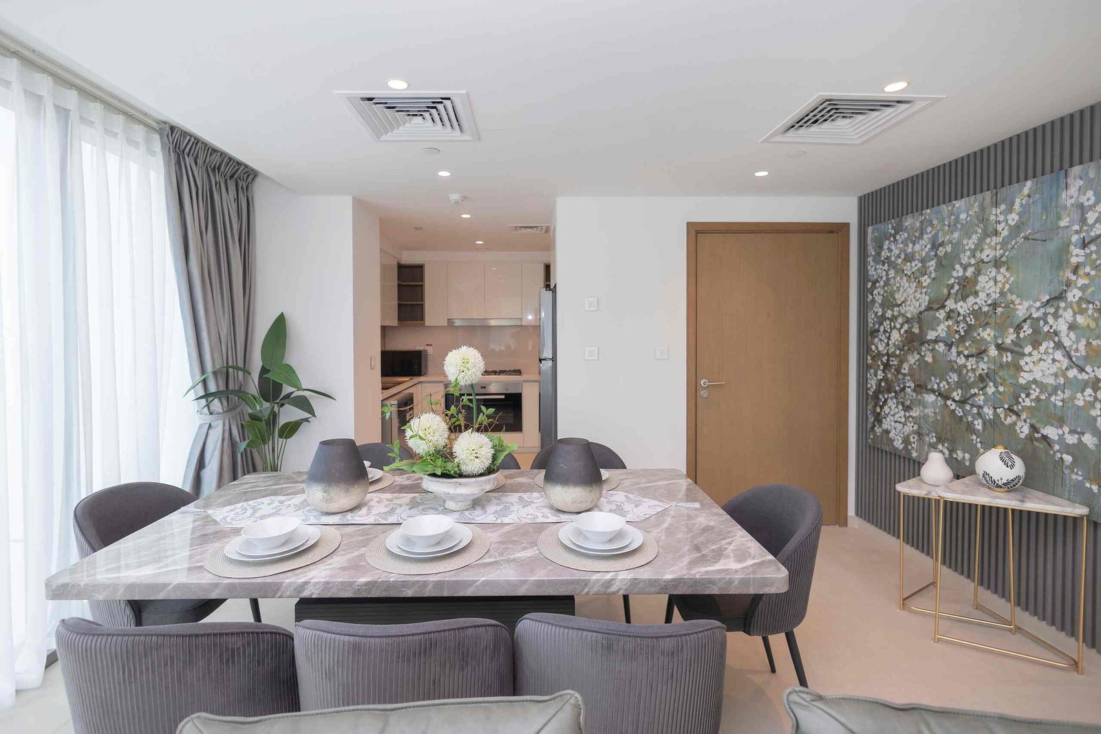 Luxe 3BR APT at downtown views With Burj Views gallery image